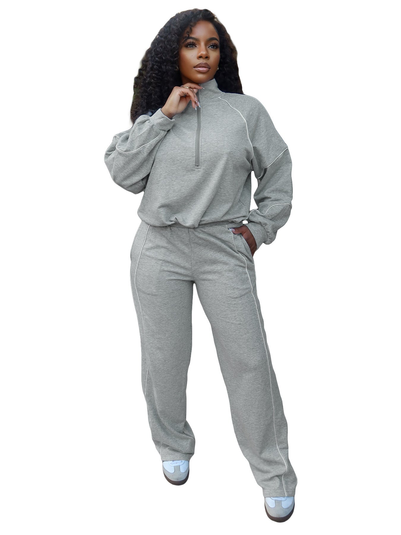 Ensemble Lounge Chic Confort Gris
