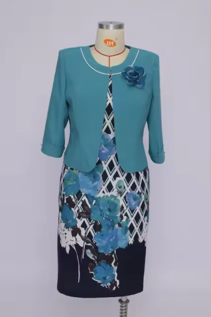 💙 Turquoise Élégance Florale