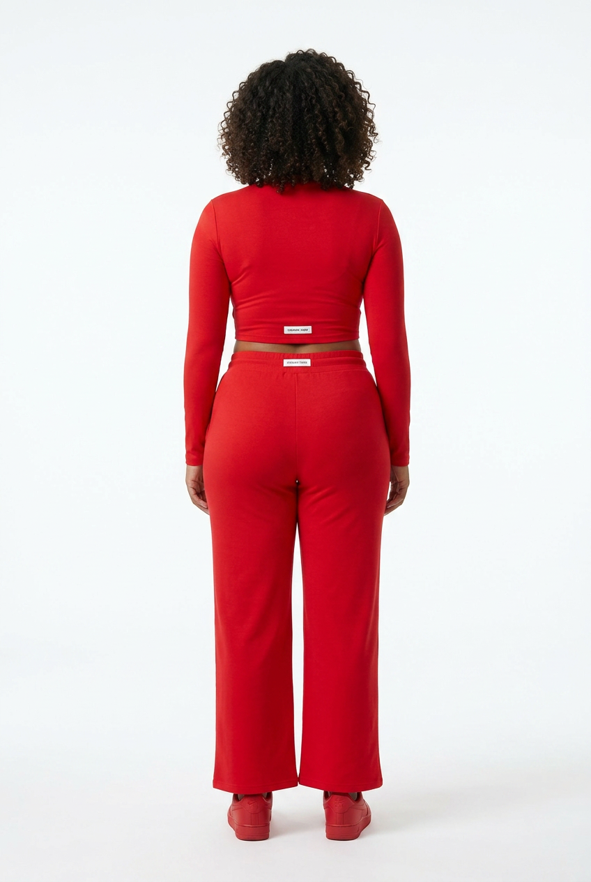 Ensemble Lounge Premium Rouge – Élégance & Confort